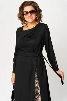 Платье 7220Б принт капучино EVA GRANT