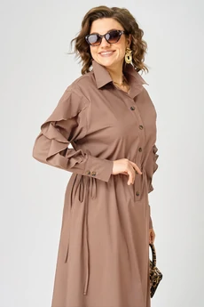 Платье 7223 мокко EVA GRANT