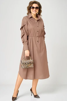 Платье 7223 мокко EVA GRANT