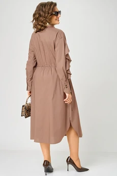 Платье 7223 мокко EVA GRANT