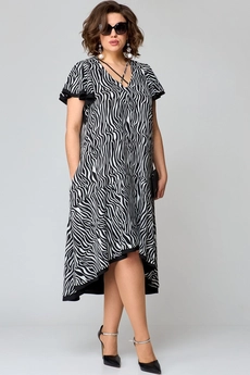 Платье 7223 зебра принт EVA GRANT