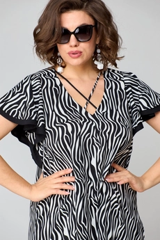 Платье 7223 зебра принт EVA GRANT