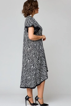 Платье 7223 зебра принт EVA GRANT