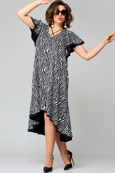 Платье 7223 зебра принт EVA GRANT
