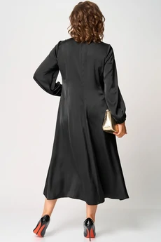 Платье 7268В черный EVA GRANT