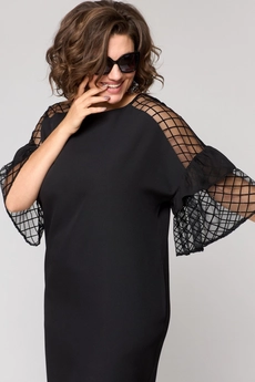 *Платье 7293 черный EVA GRANT