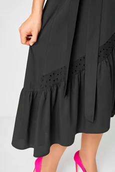 Платье 7297 черный EVA GRANT