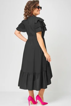 *Платье 7297 черный EVA GRANT