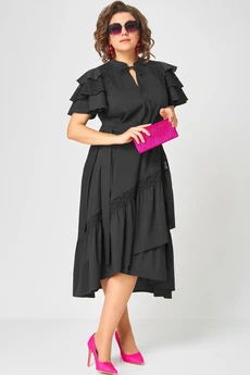 *Платье 7297 черный EVA GRANT