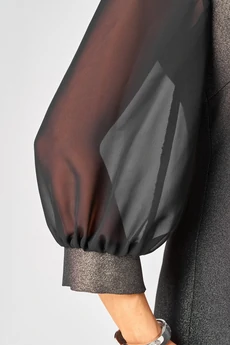 Платье 7310D графит EVA GRANT