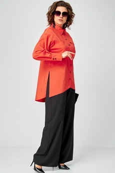 Блузка 7319 коралл EVA GRANT