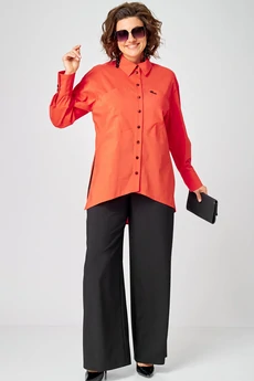 Блузка 7319 коралл EVA GRANT