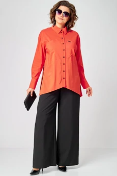 Блузка 7319 коралл EVA GRANT