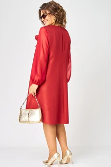 Платье 7322А красный EVA GRANT
