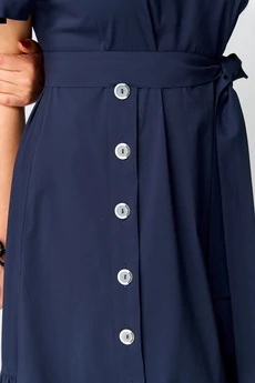 Платье 7325В темно-синий EVA GRANT