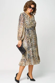 Платье 7327А рептилия EVA GRANT