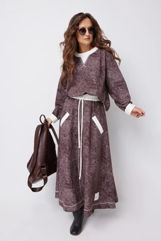 Костюм с юбкой 1289 ElPaiz