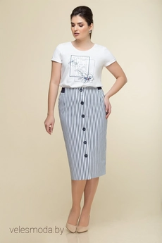 Костюм юбочный 3492 Elady