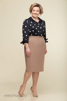 *Костюм с юбкой 3496 Elady