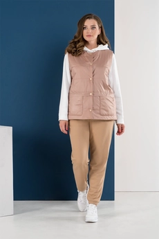 Спортивный костюм 3794 бежевый Elady
