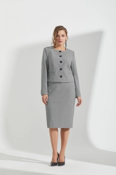 Костюм с юбкой 4157-2 Elady