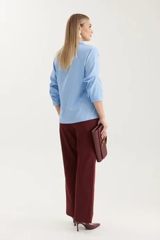 Блузка 4696 голубой Elady