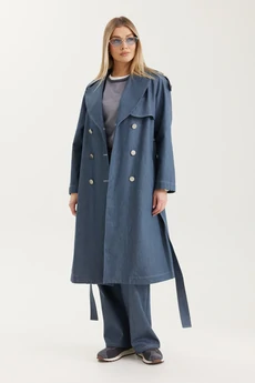 Плащ 4710 синий Elady