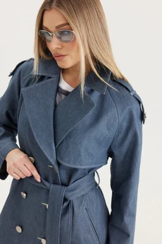 Плащ 4710 синий Elady