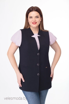 Жилет 2206 синий Elite Moda