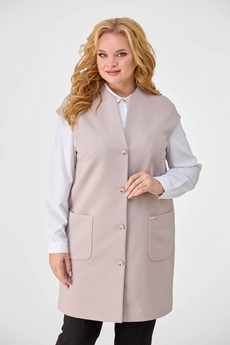 Жилет 2251 беж Elite Moda