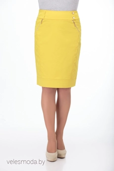 Юбка 3241 горчица Elite Moda