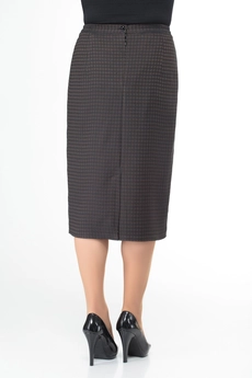 Юбка 3571 коричневый Elite Moda