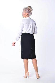Юбка 3594 черный Elite Moda