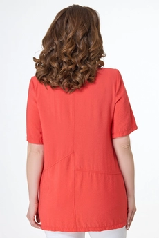 Туника 5076 красный Elite Moda