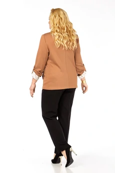 Джемпер 541 охра Элль-стиль