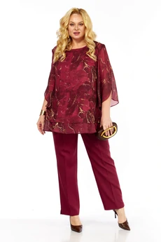 Костюм брючный 2213-10 Элль-стиль