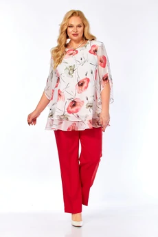 Костюм брючный 2213-13 Элль-стиль