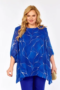 Костюм брючный 2263-15 василек Элль-стиль