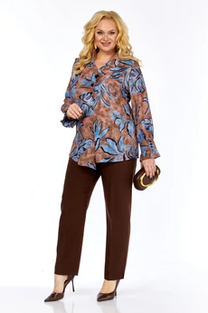 Костюм брючный 2398-2 Элль-стиль