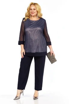 Костюм брючный 2435-1 Элль-стиль