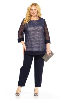 Костюм брючный 2435-1 Элль-стиль