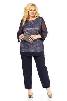 Костюм брючный 2435-1 Элль-стиль