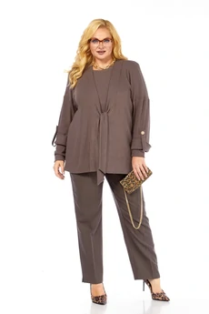 Костюм брючный 2438 Элль-стиль