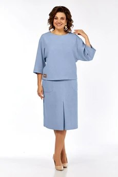 Костюм с юбкой 2441-1 Элль-стиль