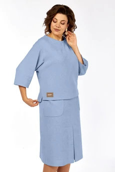 Костюм с юбкой 2441-1 Элль-стиль