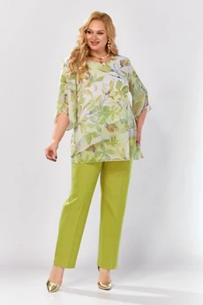 Костюм брючный 2462 Элль-стиль