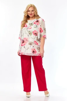 Костюм брючный 2465 Элль-стиль