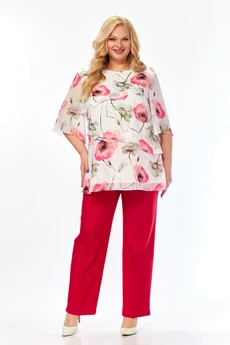 Костюм брючный 2465 Элль-стиль