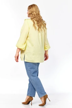 Блузка 2469а желтый Элль-стиль