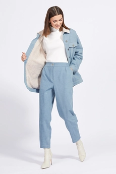 Куртка 2183 голубой EOLA